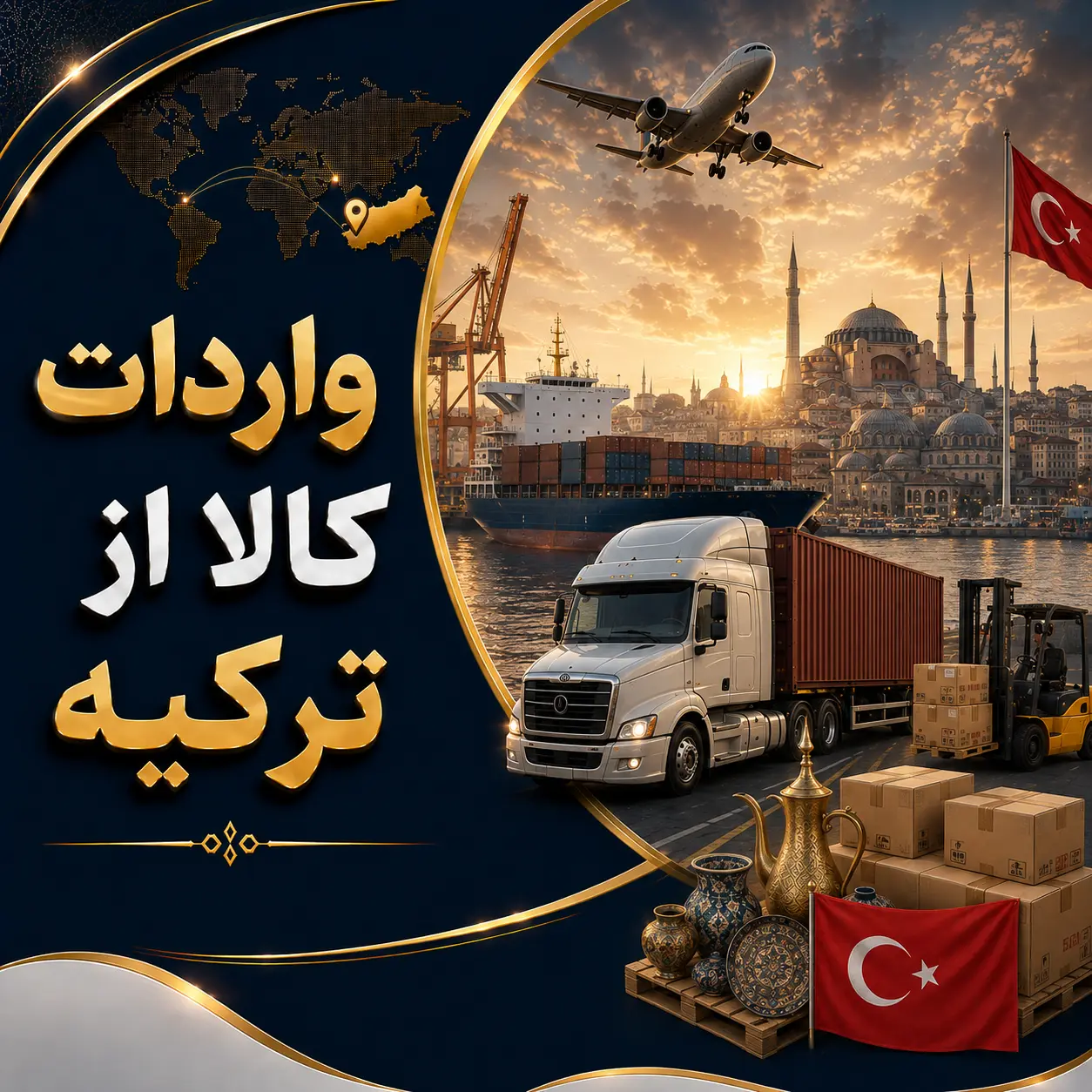 واردات کالا از ترکیه